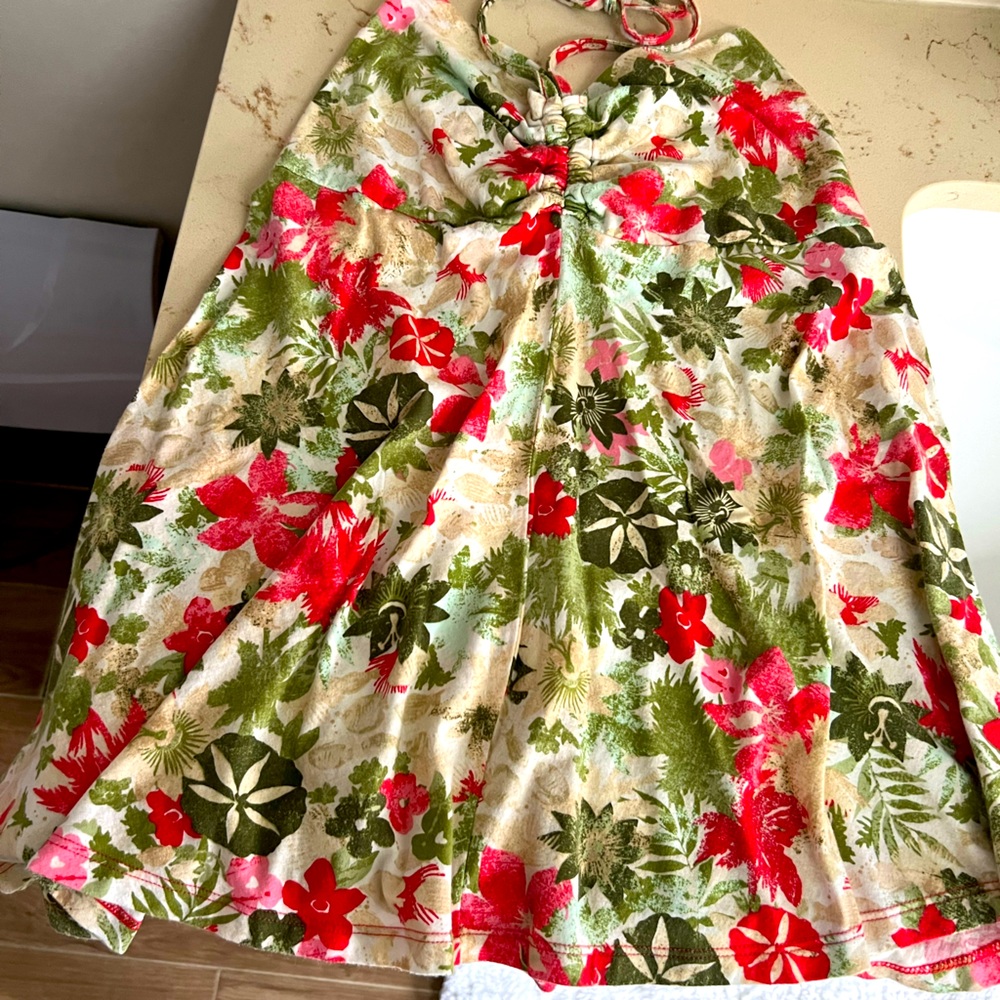 Patagonia floral halter top